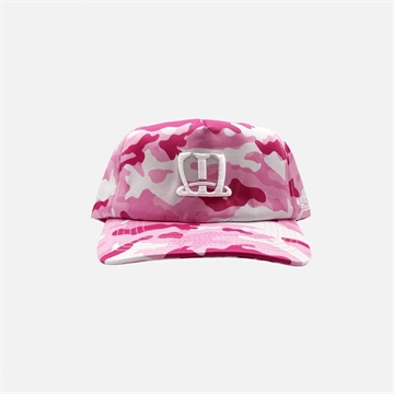 White Coffee W Logo Cap Pink Woodland Camo